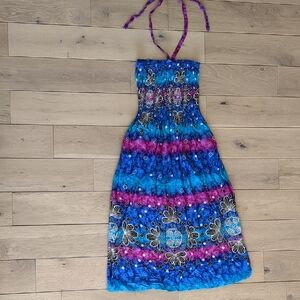 Tropiko Ombre Tie Dye Swim Coverup Dress Beach Pool Vacation